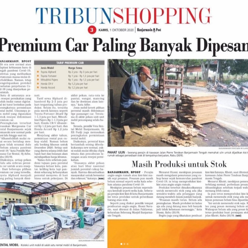 Galeri Armada Margasana Rental Banjarmasin